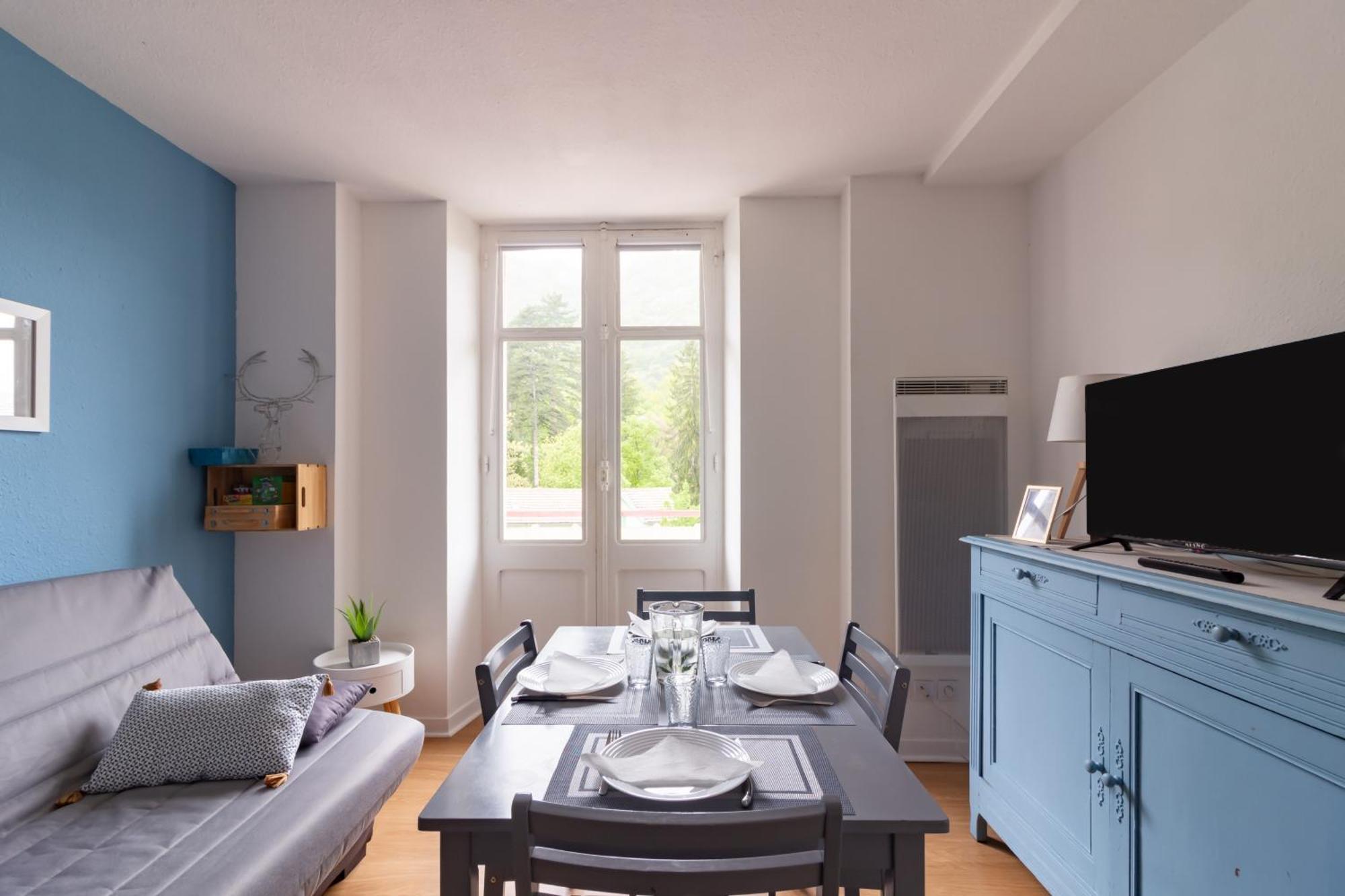 O Des Montagnes - Vue Montagne Station A Pied Apartment Ax-les-Thermes Bagian luar foto
